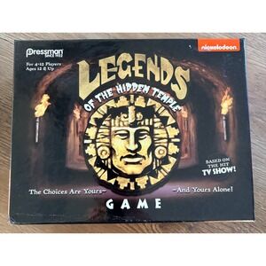 New Legends of the‎ Hidden Temple Game Nickelodeon Pressman - Sealed!